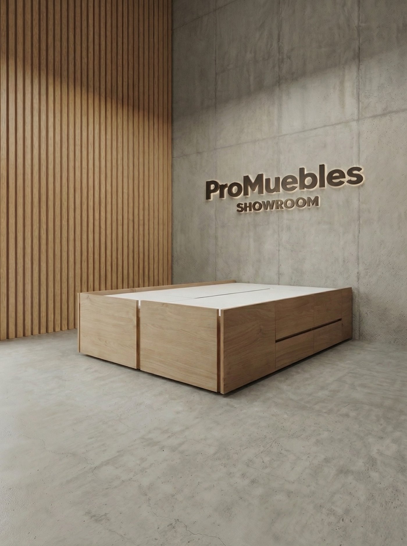 Cama box 1 plaza y media